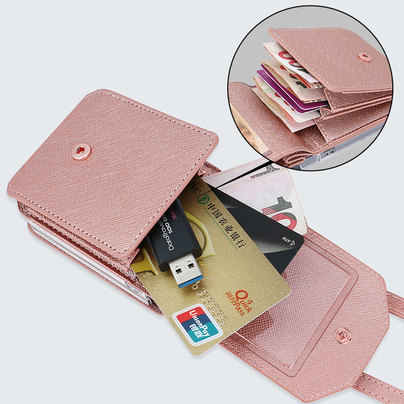 Vietao Crossbody Lanyard Mobil - Leather Card Wallet 리뷰 및 가격