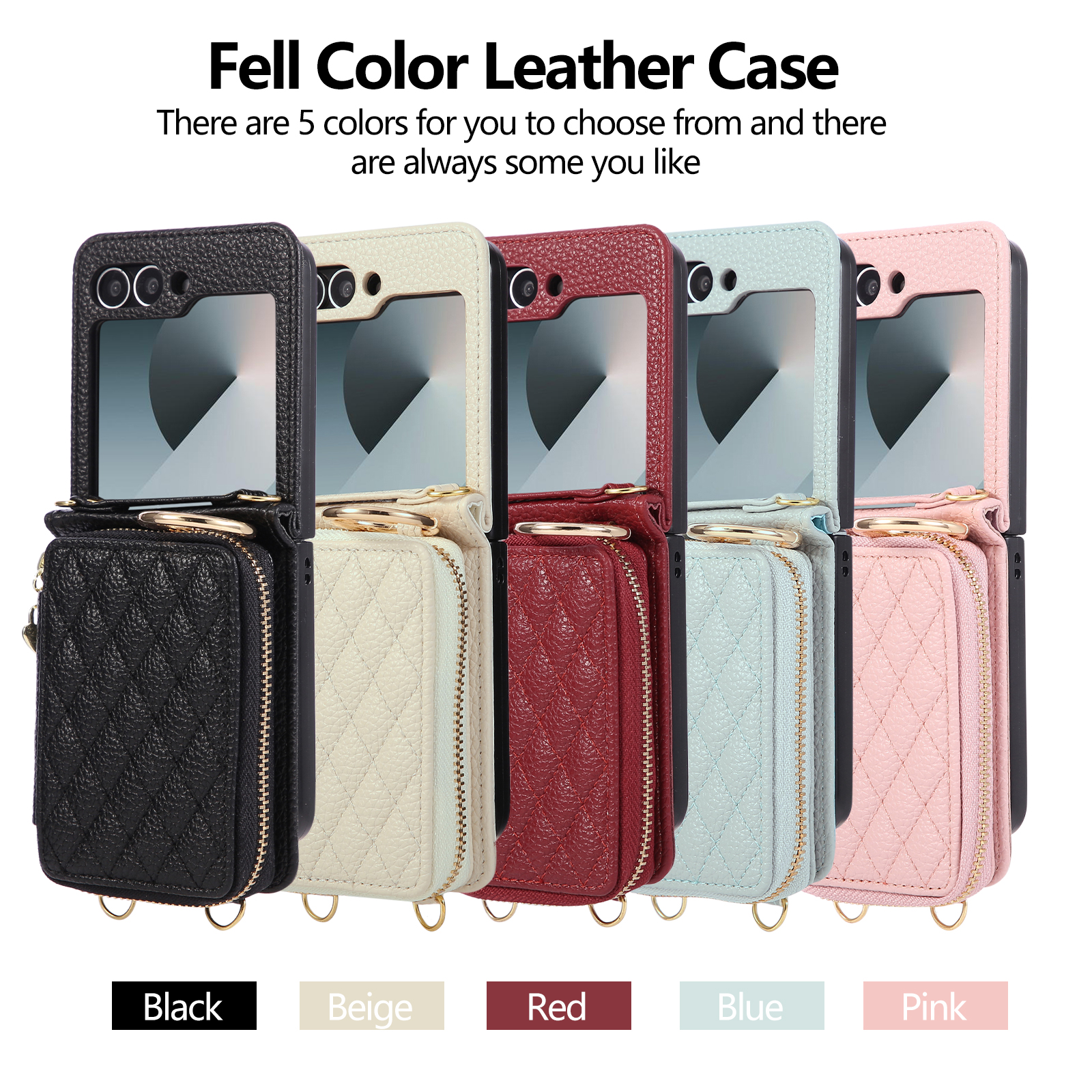 Crossbody Zipper Cards Solt Wa - Leather Card Wallet 리뷰 및 가격