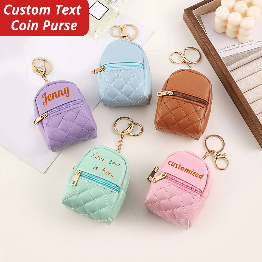Mini Custom Name Coin Purse Pe - Leather Card Wallet 리뷰 및 가격